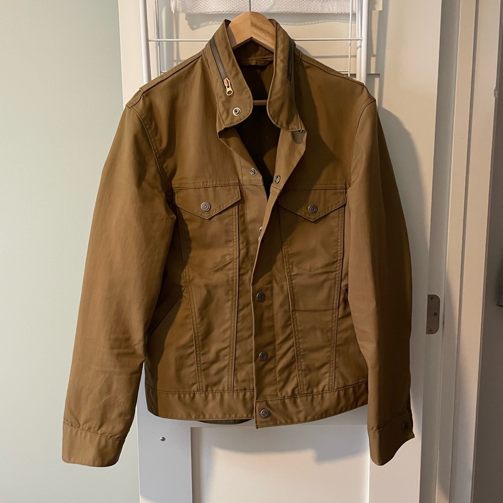 Men’s Levi’s Khaki Commuter Jacket with Hood